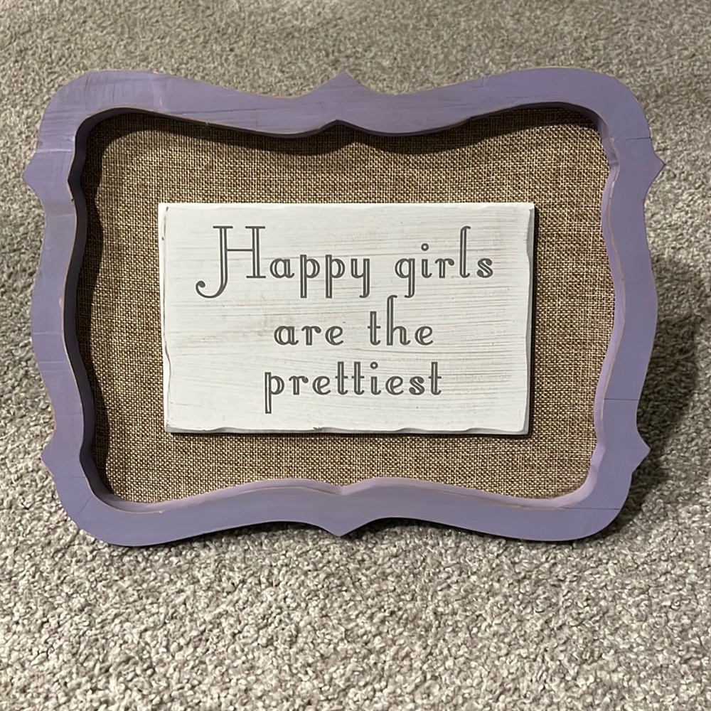 Girl wall decor